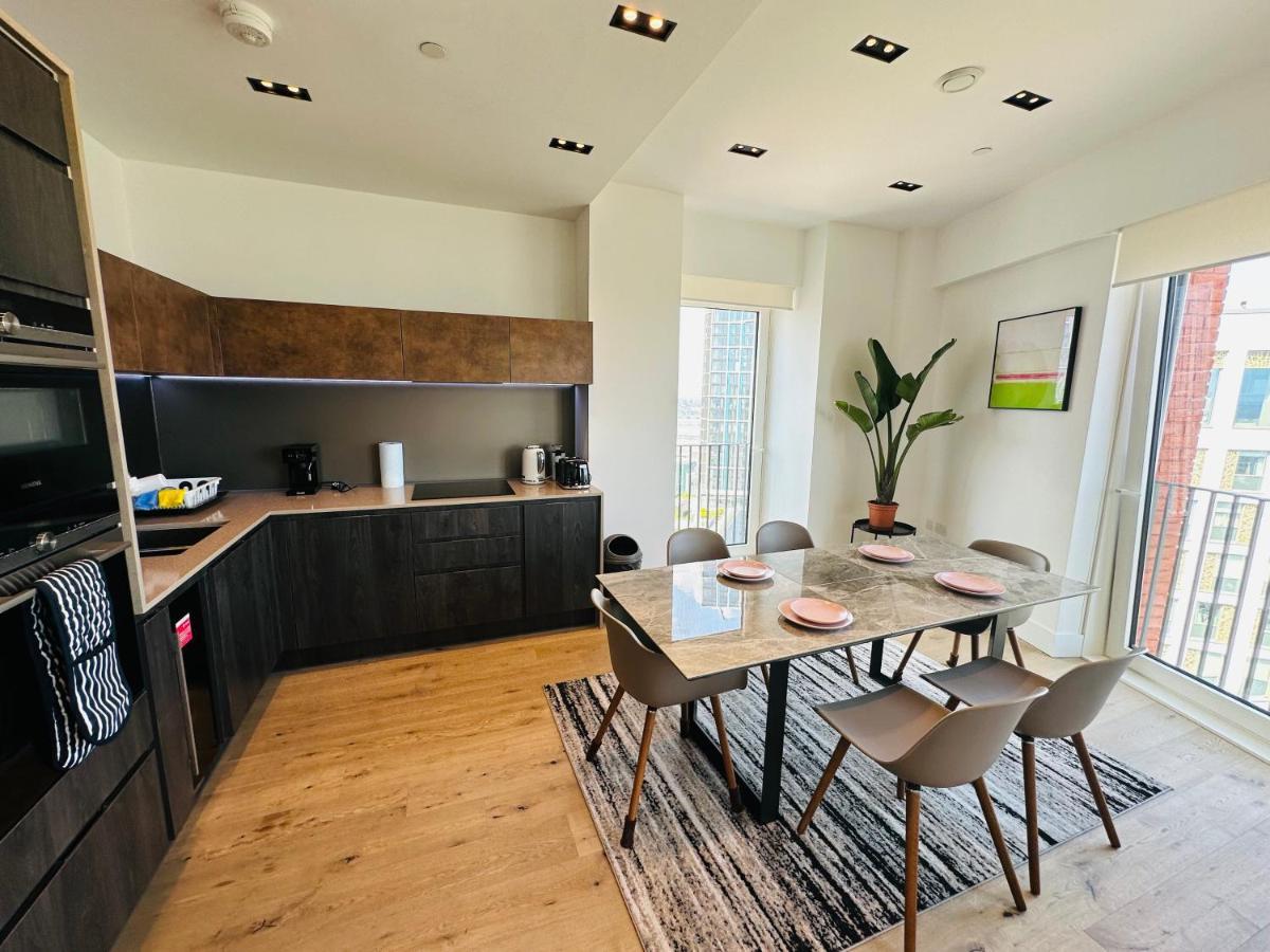 Luxury Central Flat With Stunning Views And Pool 伦敦 外观 照片